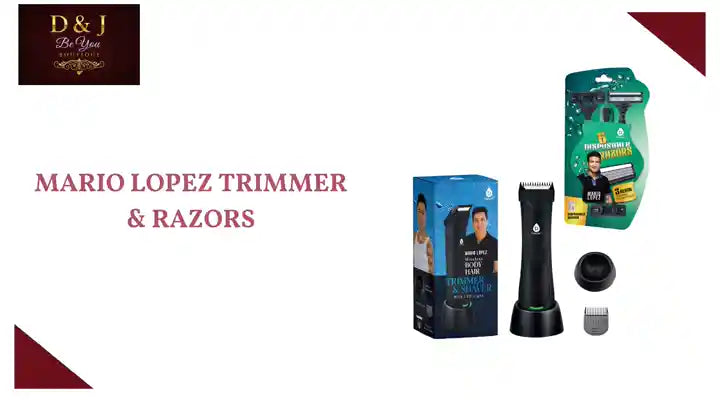 Mario Lopez Trimmer & Razors by@Outfy