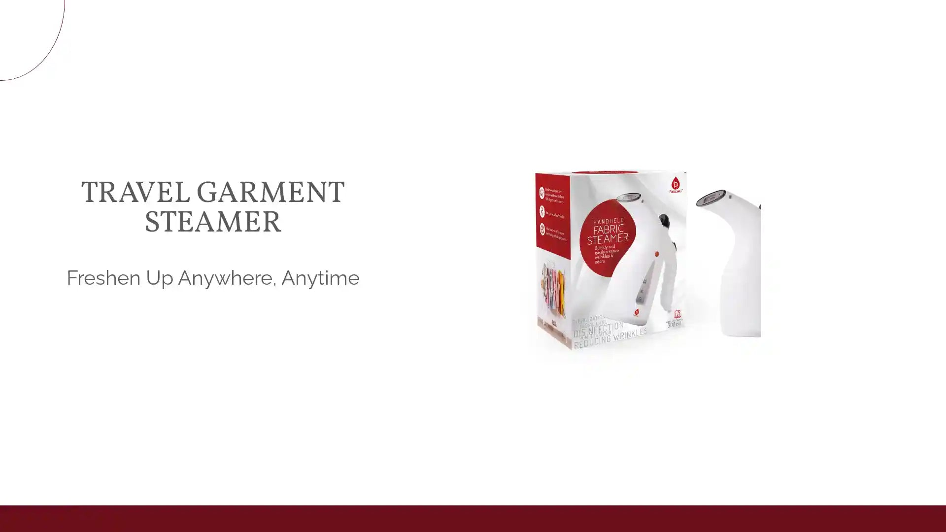 Travel Garment Steamer by@Outfy