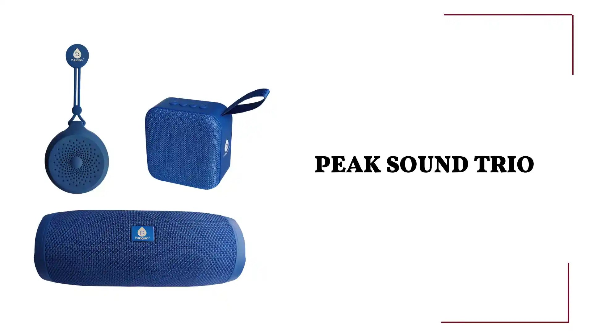 Peak Sound Trio by@Outfy