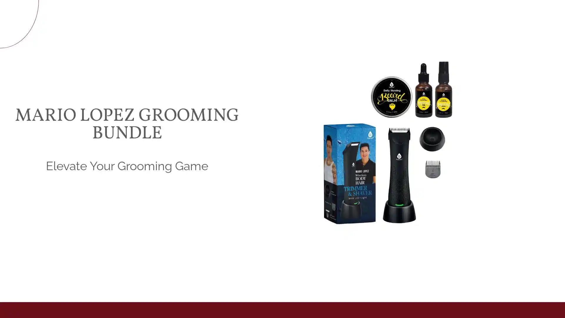 Mario Lopez Grooming Bundle by@Outfy