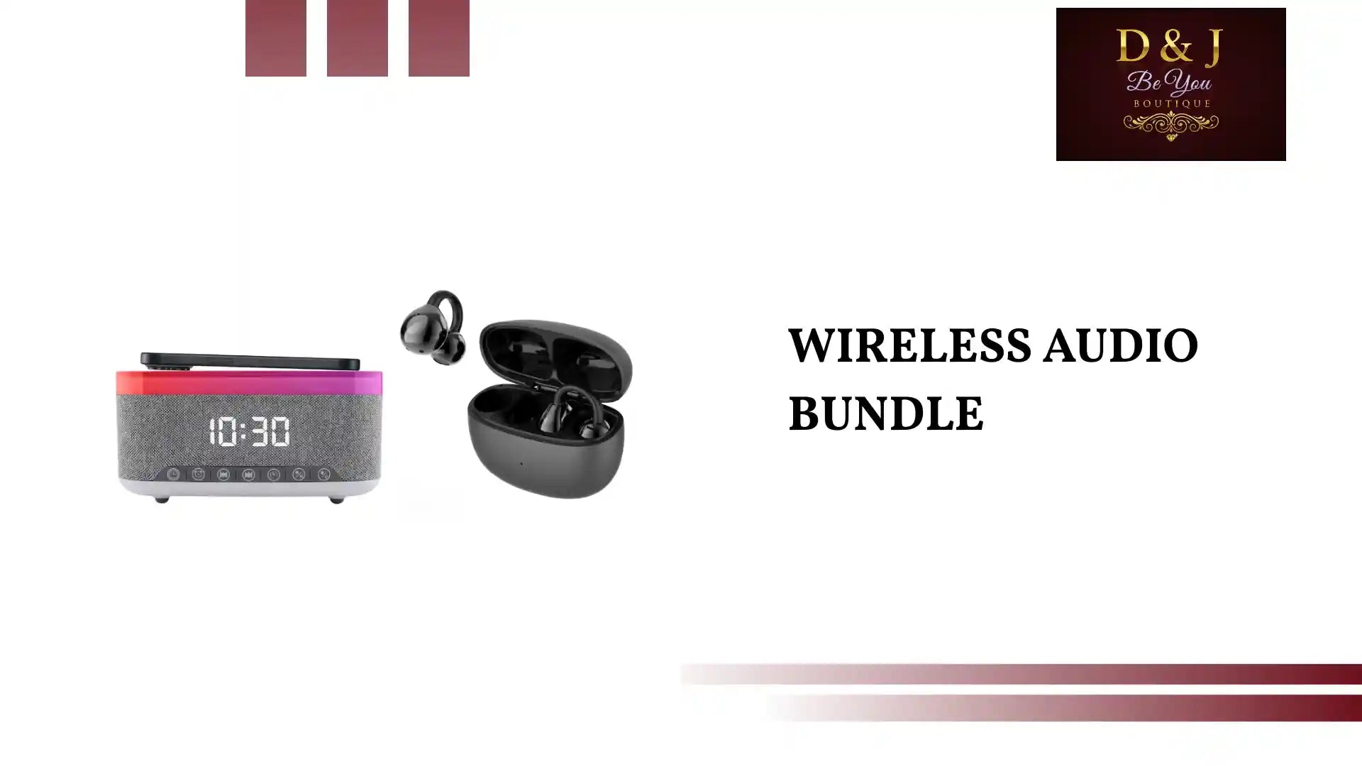 Wireless Audio Bundle by@Outfy