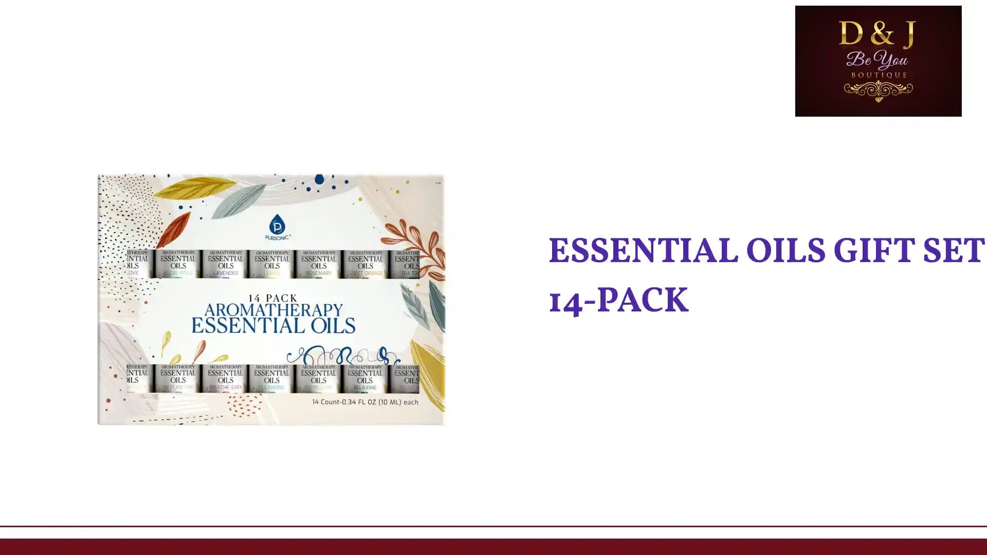 Essential Oils Gift Set 14-Pack by@Outfy