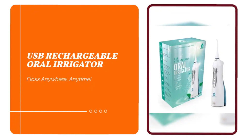 USB Rechargeable Oral Irrigator by@Outfy