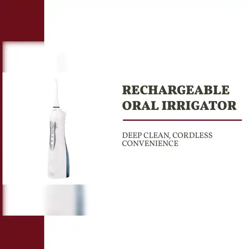 Rechargeable Oral Irrigator by@Outfy