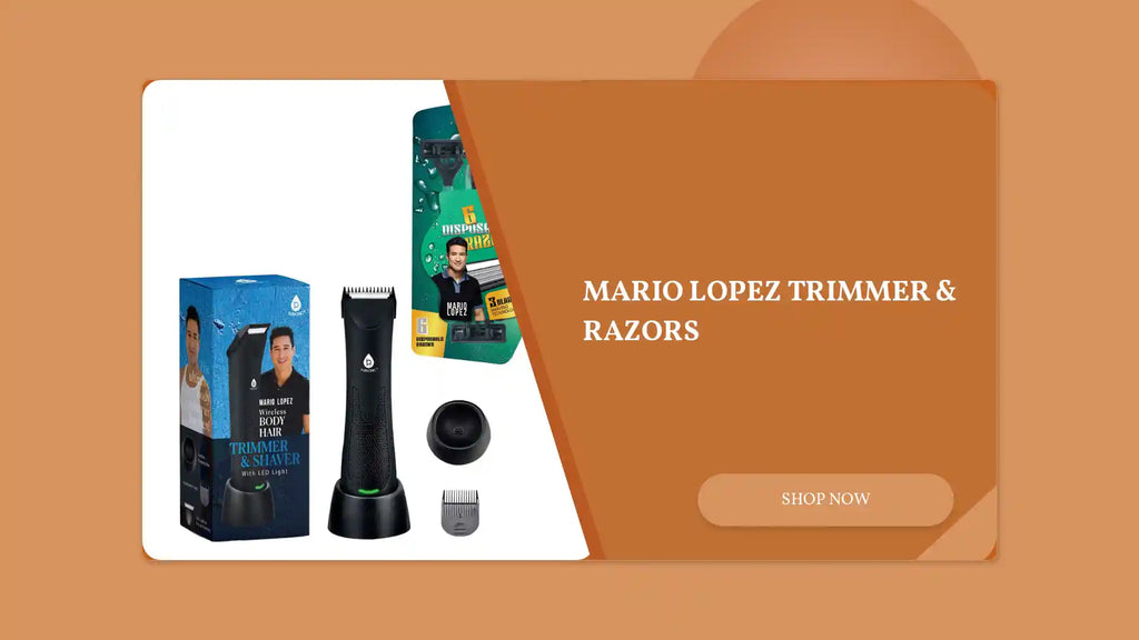 Mario Lopez Trimmer &amp; Razors by@Outfy