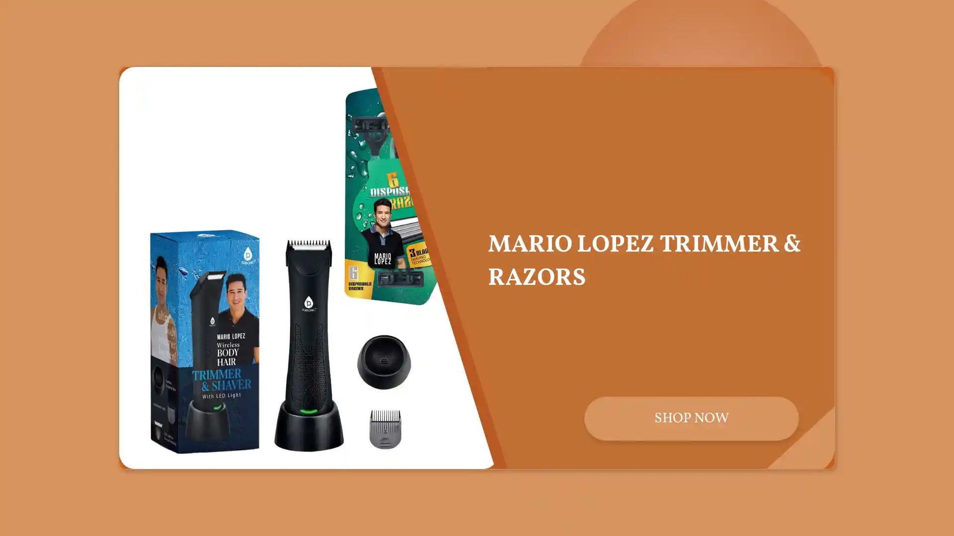 Mario Lopez Trimmer &amp; Razors by@Outfy
