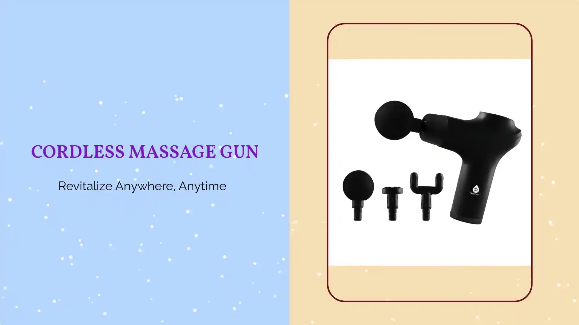 Cordless Massage Gun by@Outfy