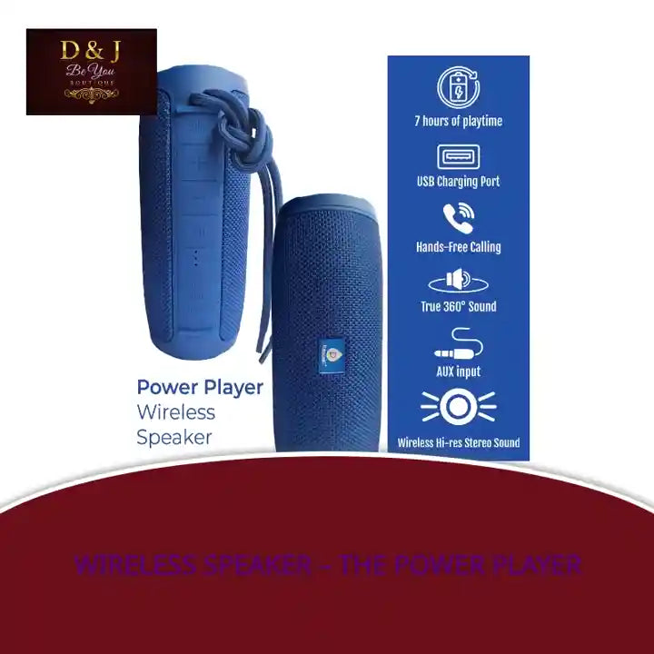 Wireless Speaker &ndash; The Power Player by@Outfy