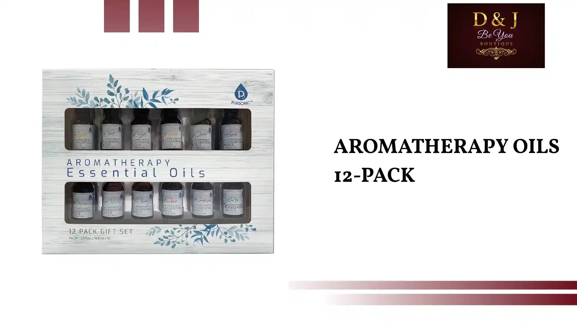 Aromatherapy Oils 12-Pack by@Outfy