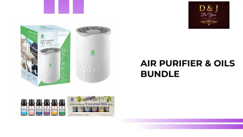 Air Purifier &amp; Oils Bundle by@Outfy