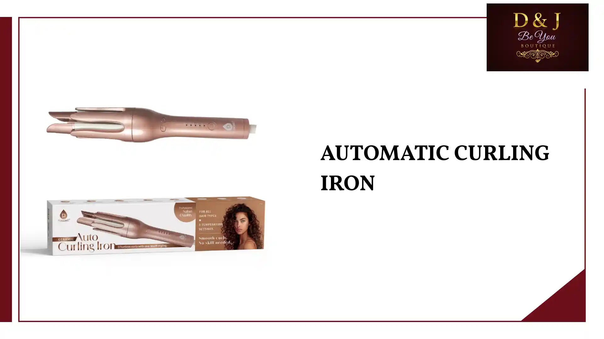 Automatic Curling Iron by@Outfy