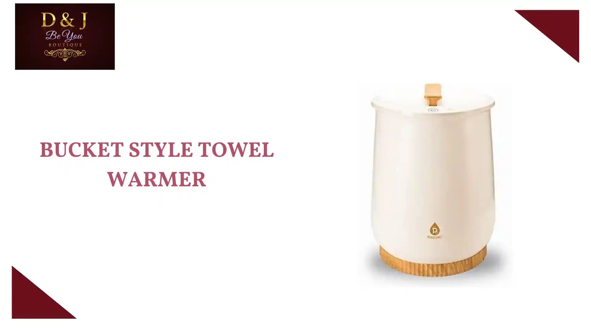 Bucket Style Towel Warmer by@Outfy