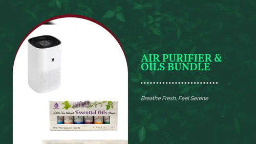 Air Purifier &amp; Oils Bundle by@Outfy