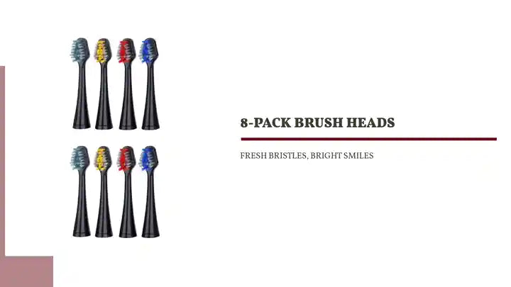 8-Pack Brush Heads by@Outfy