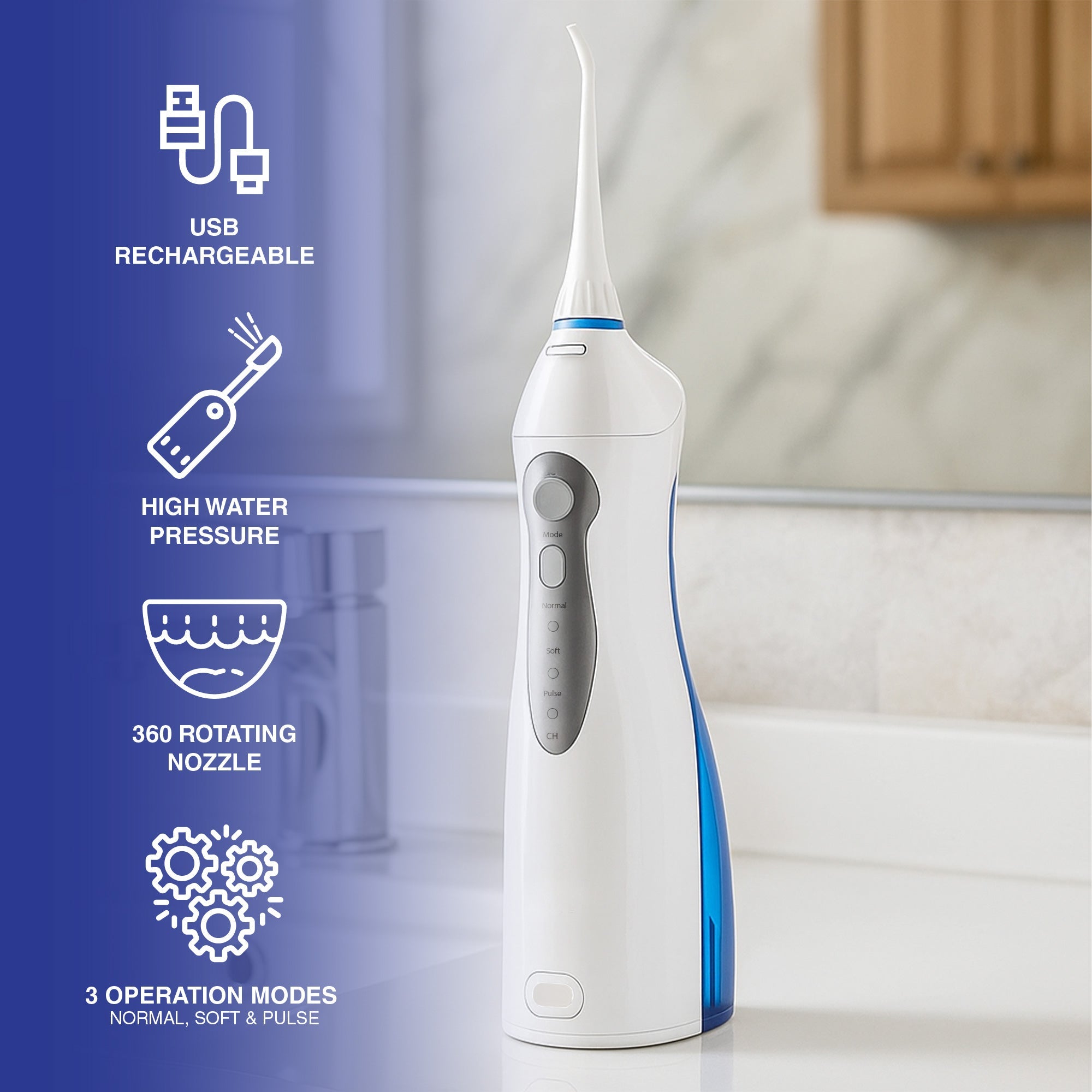 Rechargeable Oral Irrigator